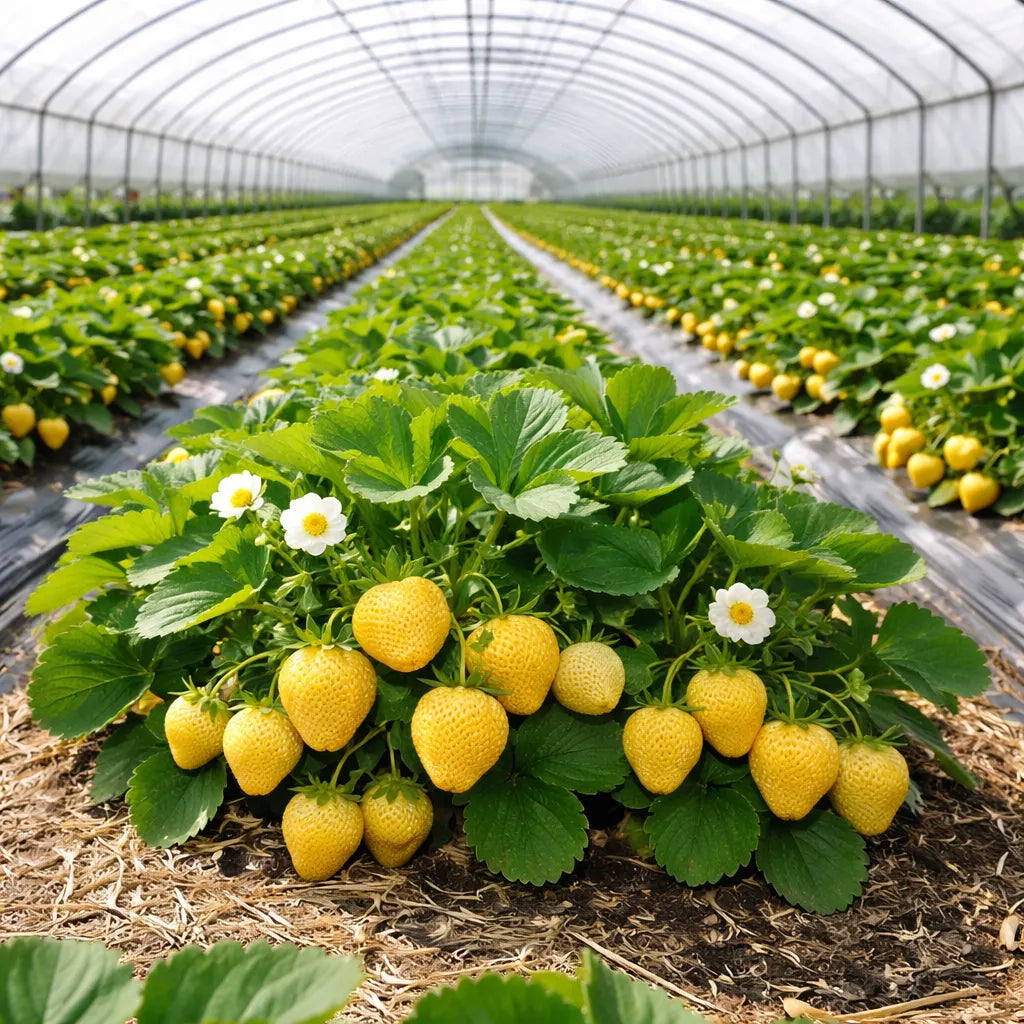 🍓 Semená zlatých jahôd – Pestujte si doma sladké zlaté jahody