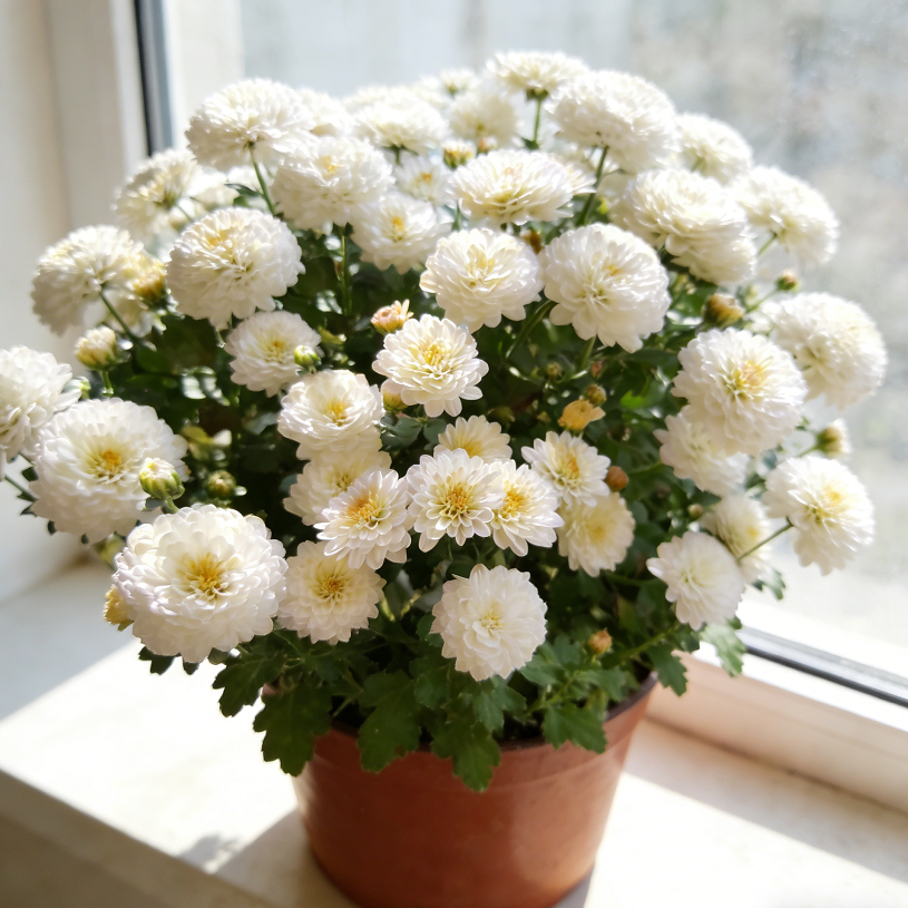 🌼Zmiešané farby semien chryzantém Multiflora