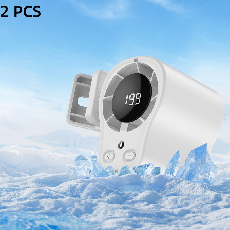 🔥50% ZĽAVA ✨Hands-Free osobný chladiaci ventilátor s LED displejom