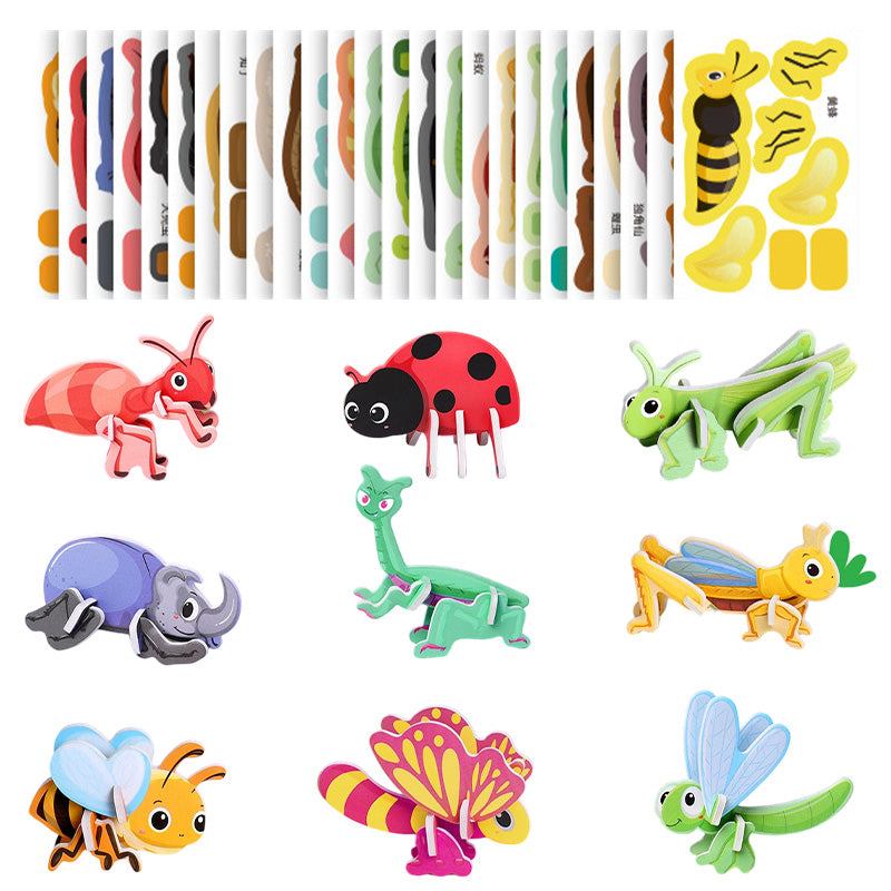 3D vzdelávacie puzzle pre deti