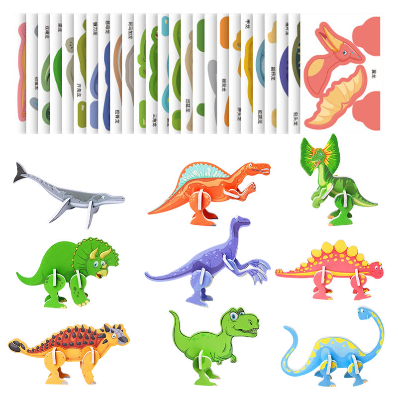 3D vzdelávacie puzzle pre deti