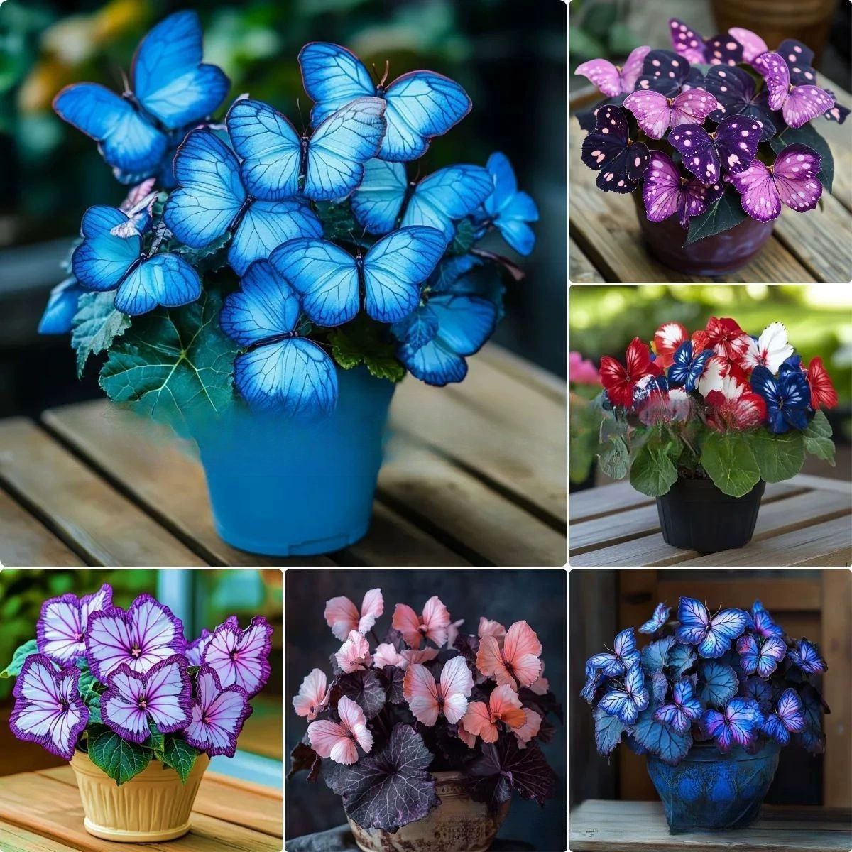 🌺 Motýlia begónia – kvety, ktoré tancujú ako motýle 🦋