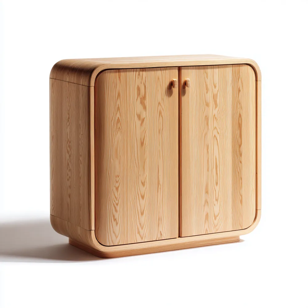 Mobile contenitore in legno 80x40x90 cm - Design contemporaneo