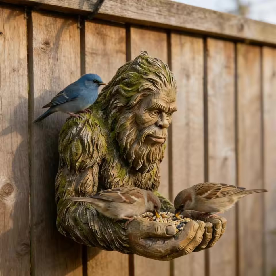 LAST DAY 50% off- -Bigfoot Bird Feeder