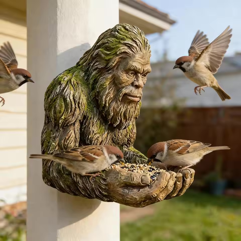 LAST DAY 50% off- -Bigfoot Bird Feeder