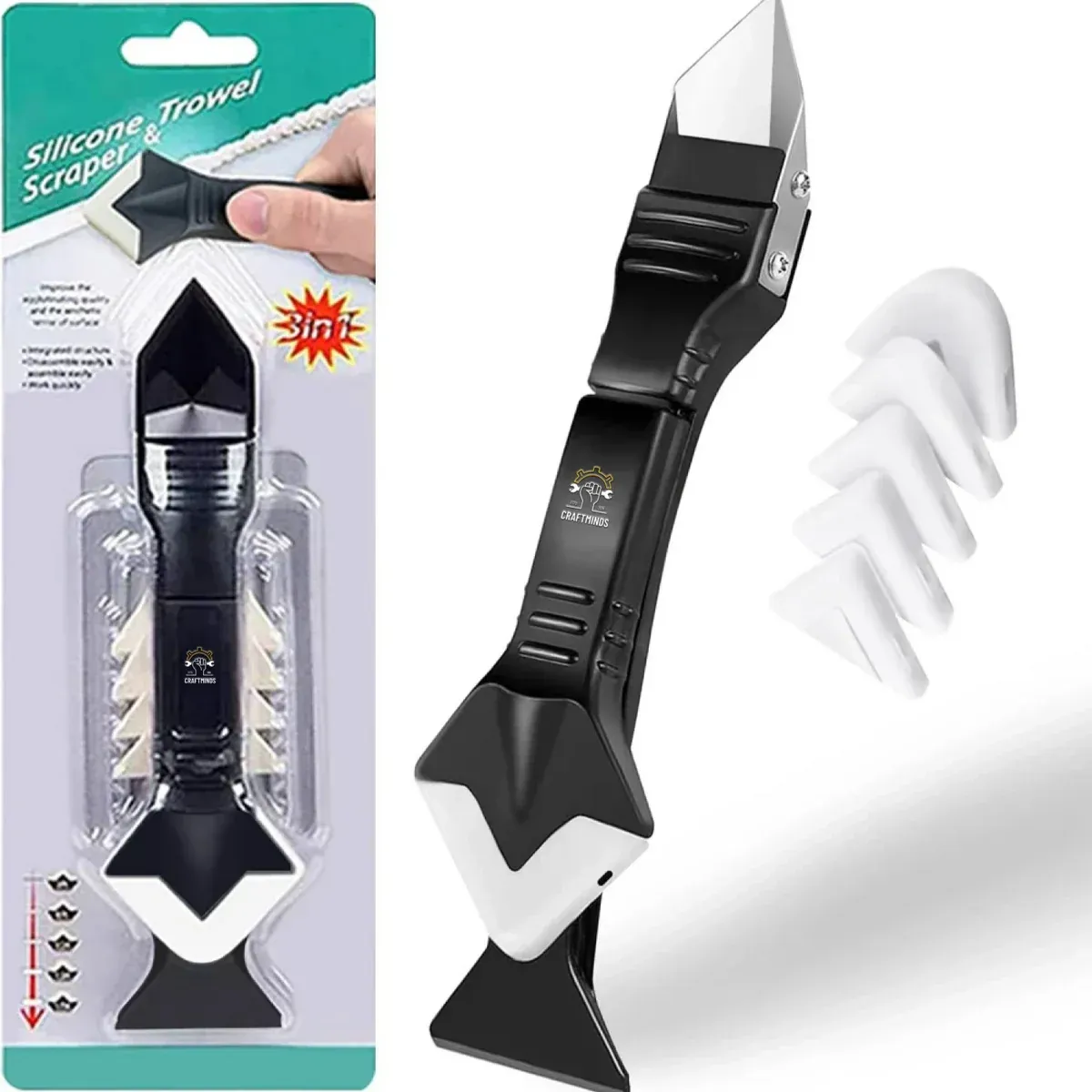 🌈Spring Special Offer✨50% Off - Last Day💥3 IN 1 ULTIMATE CAULKING TOOL