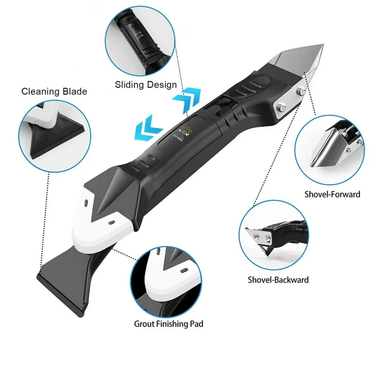 🌈Spring Special Offer✨50% Off - Last Day💥3 IN 1 ULTIMATE CAULKING TOOL