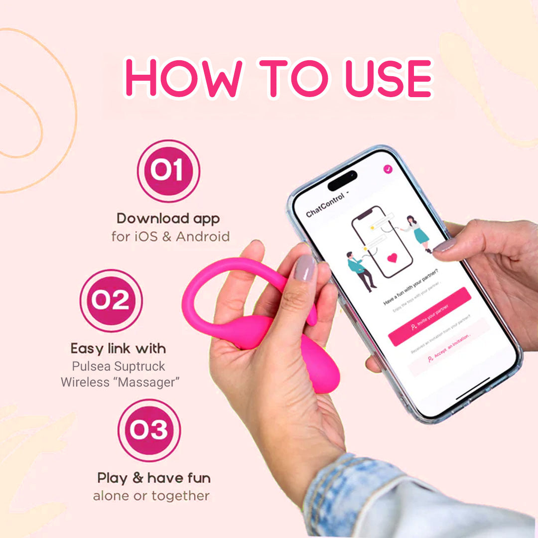 [Copy] 💥 2025 Limited 70% ️OFF 💦 PULSEA Suptruck X15 Wireless Massager 📱 Global Control & 15 Modes