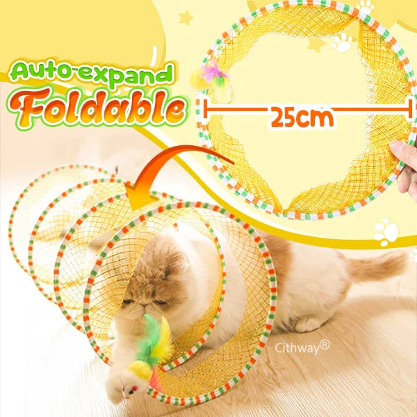 🔥2026 New Models Available Now, 50% Off!🔥 Self-play Cat Hunting Spiral Tunnel Toy