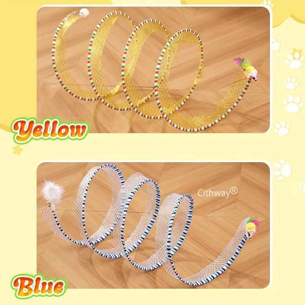 🔥2026 New Models Available Now, 50% Off!🔥 Self-play Cat Hunting Spiral Tunnel Toy