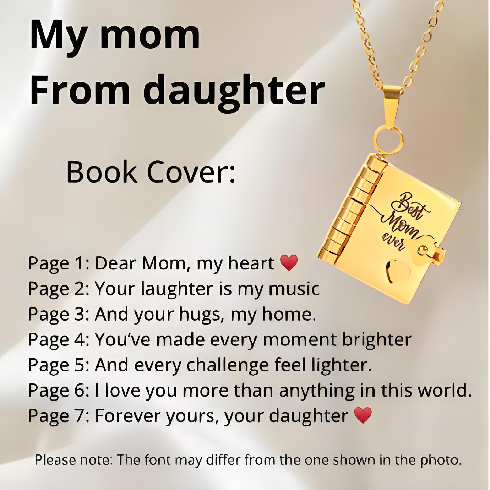 🌈60% discount🔥The Most Beautiful Chapter Book Necklace