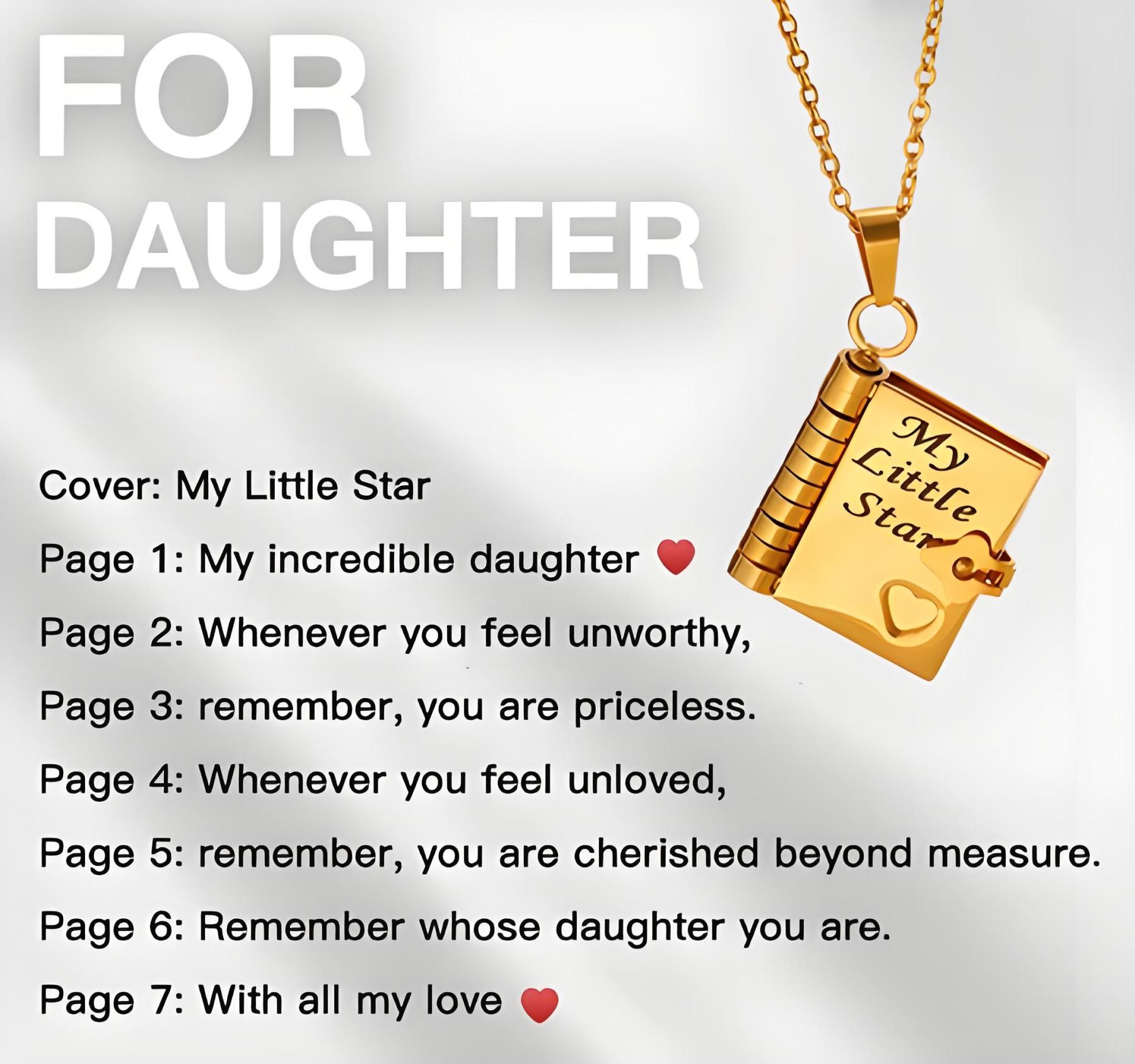 🌈60% discount🔥The Most Beautiful Chapter Book Necklace