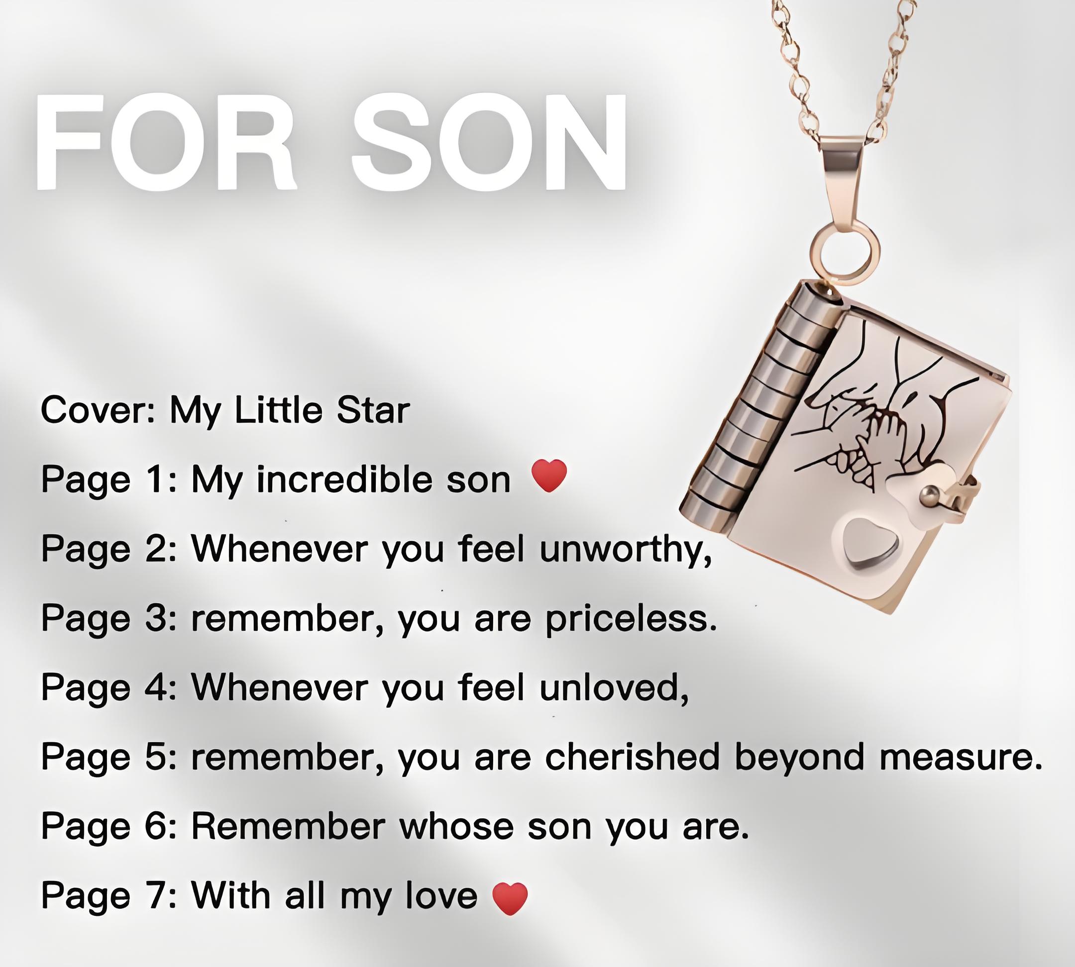 🌈60% discount🔥The Most Beautiful Chapter Book Necklace