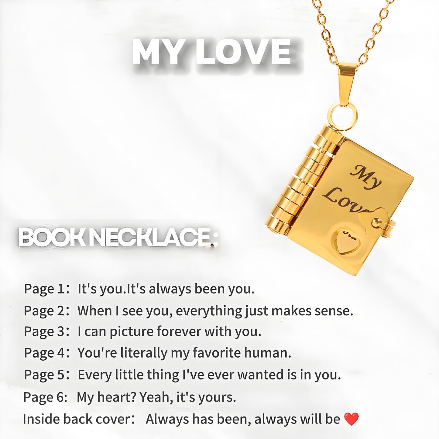 🌈60% discount🔥The Most Beautiful Chapter Book Necklace
