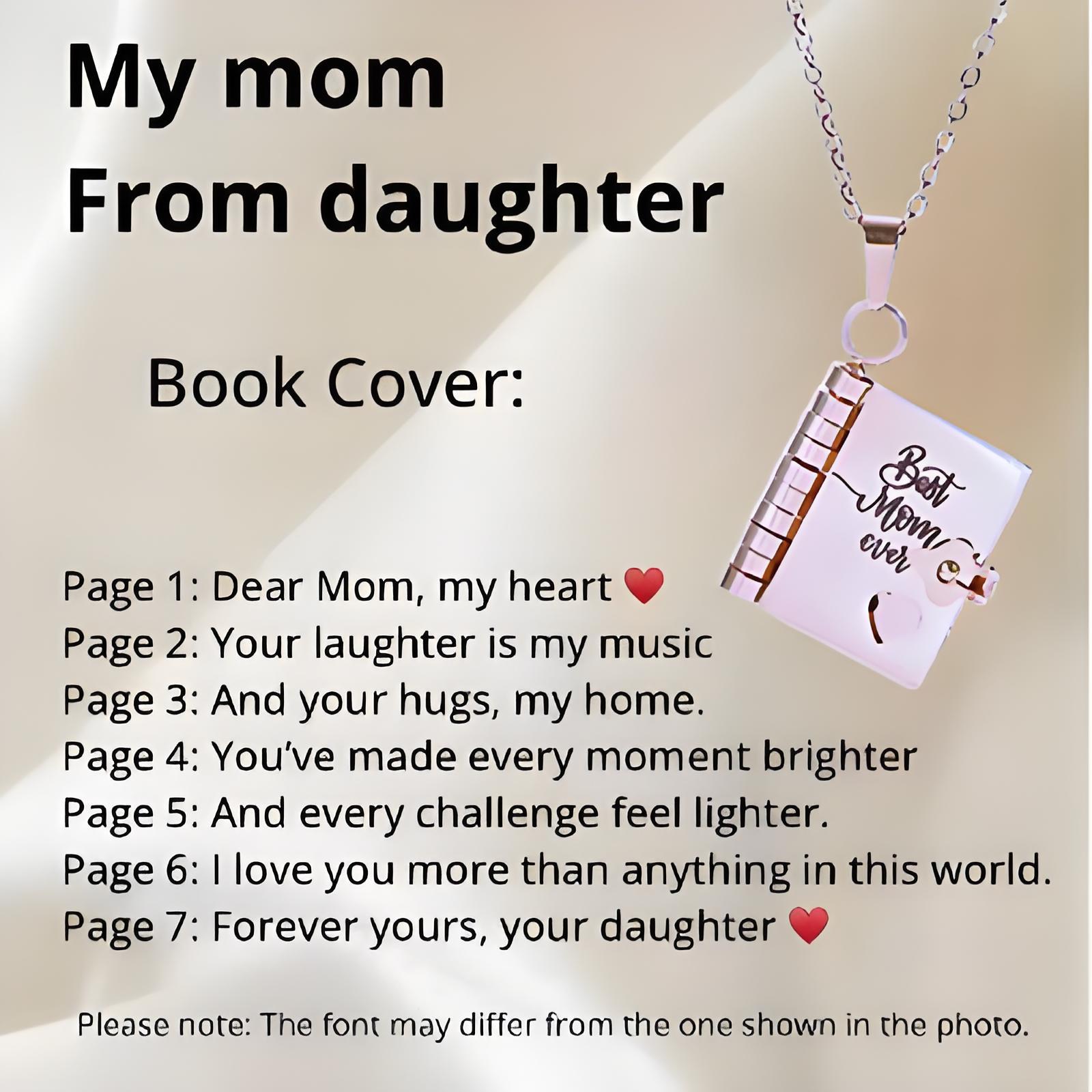 🌈60% discount🔥The Most Beautiful Chapter Book Necklace