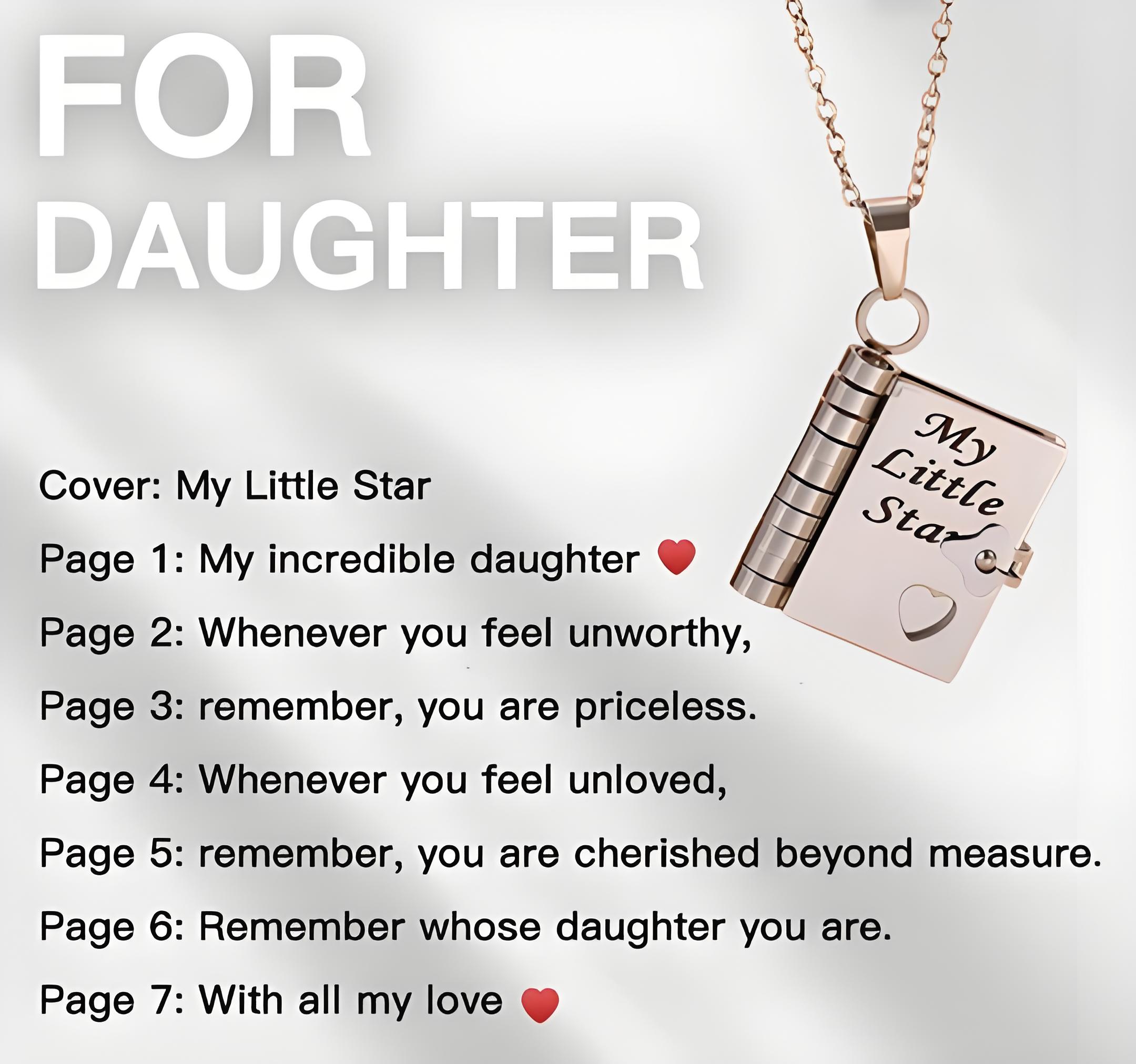 🌈60% discount🔥The Most Beautiful Chapter Book Necklace