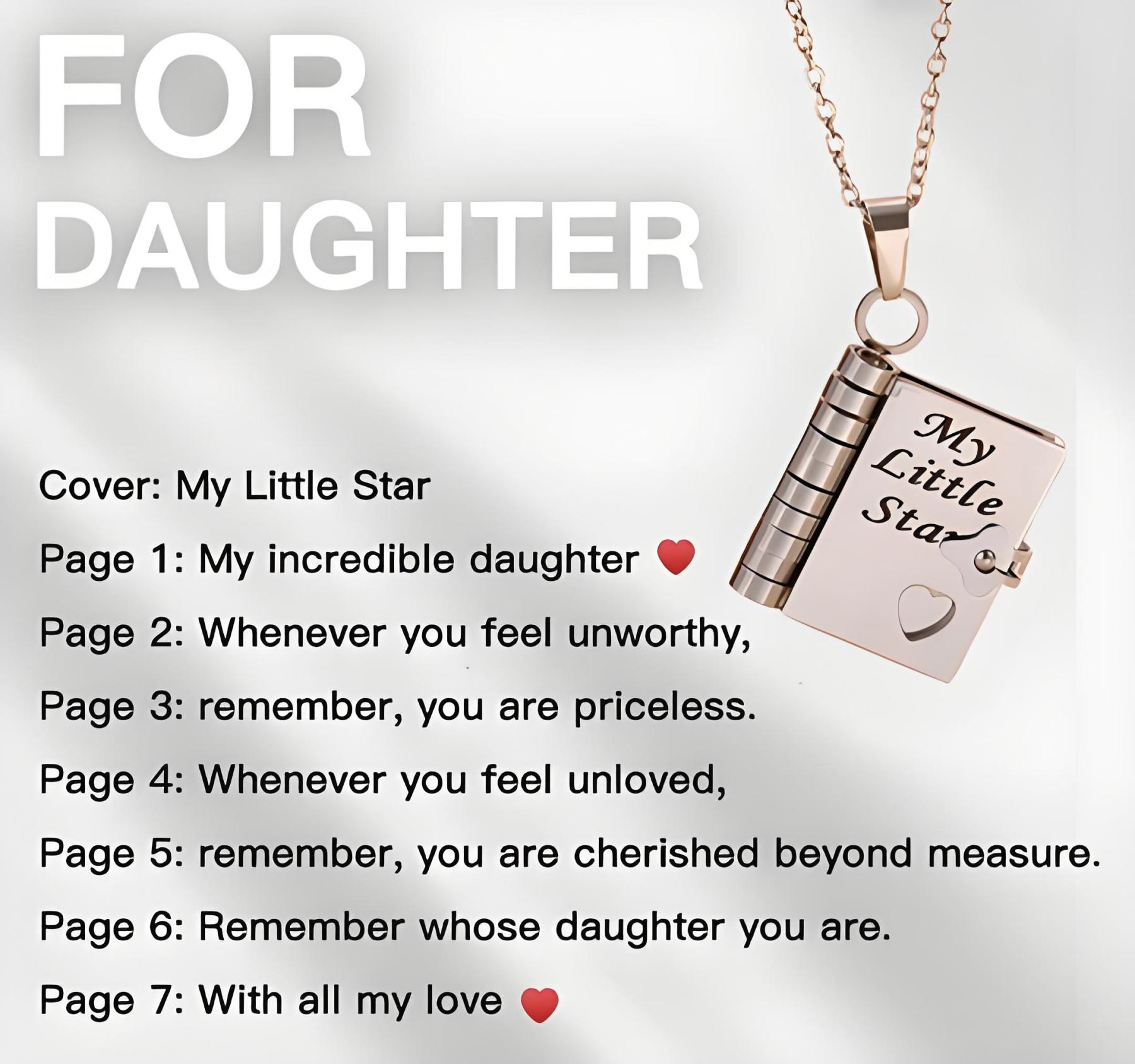 🌈60% discount🔥The Most Beautiful Chapter Book Necklace