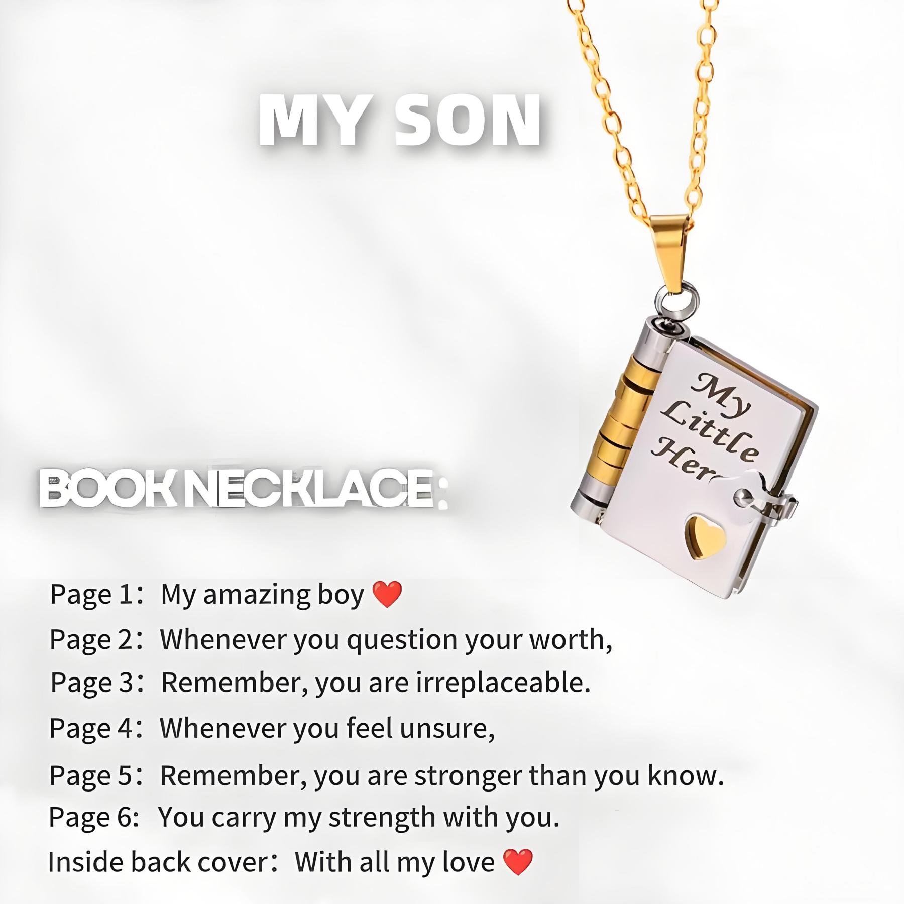 🌈60% discount🔥The Most Beautiful Chapter Book Necklace