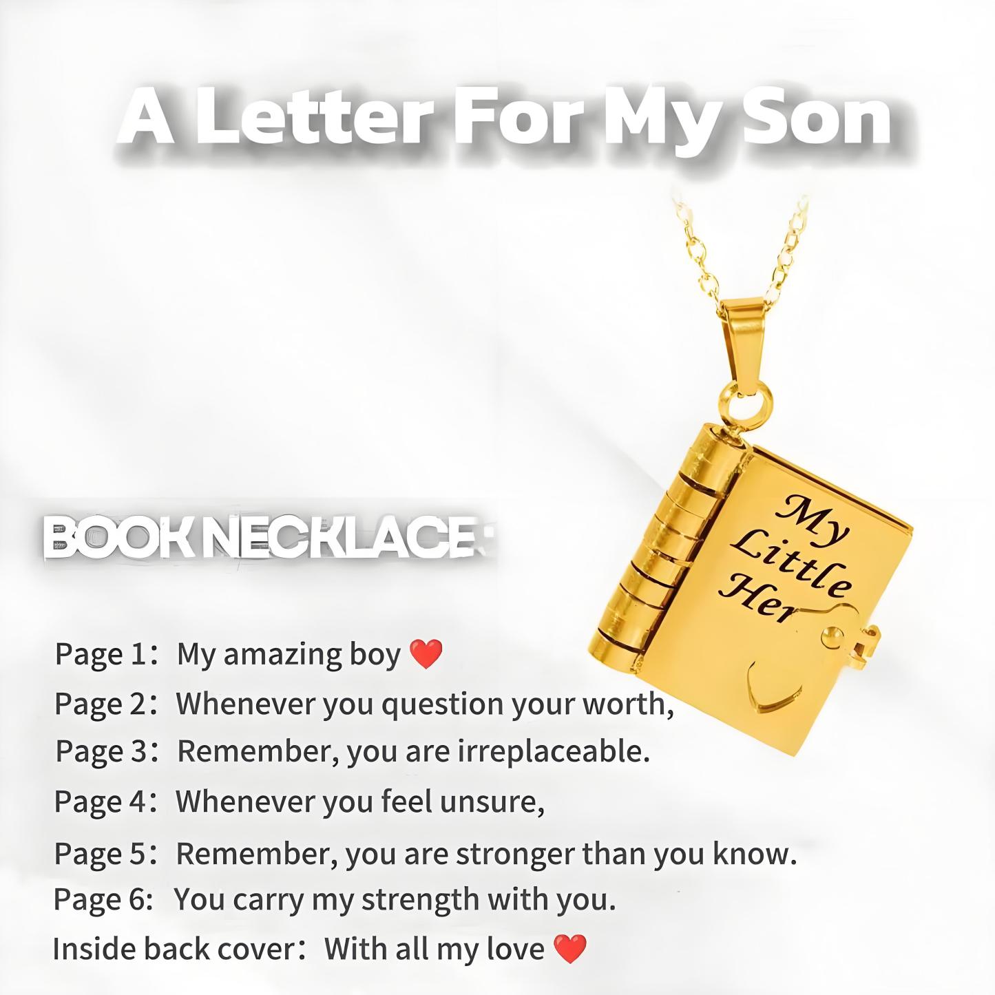 🌈60% discount🔥The Most Beautiful Chapter Book Necklace