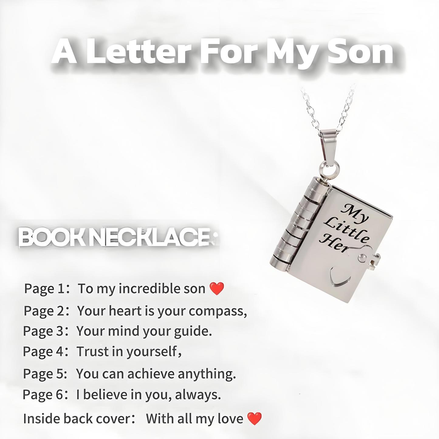 🌈60% discount🔥The Most Beautiful Chapter Book Necklace