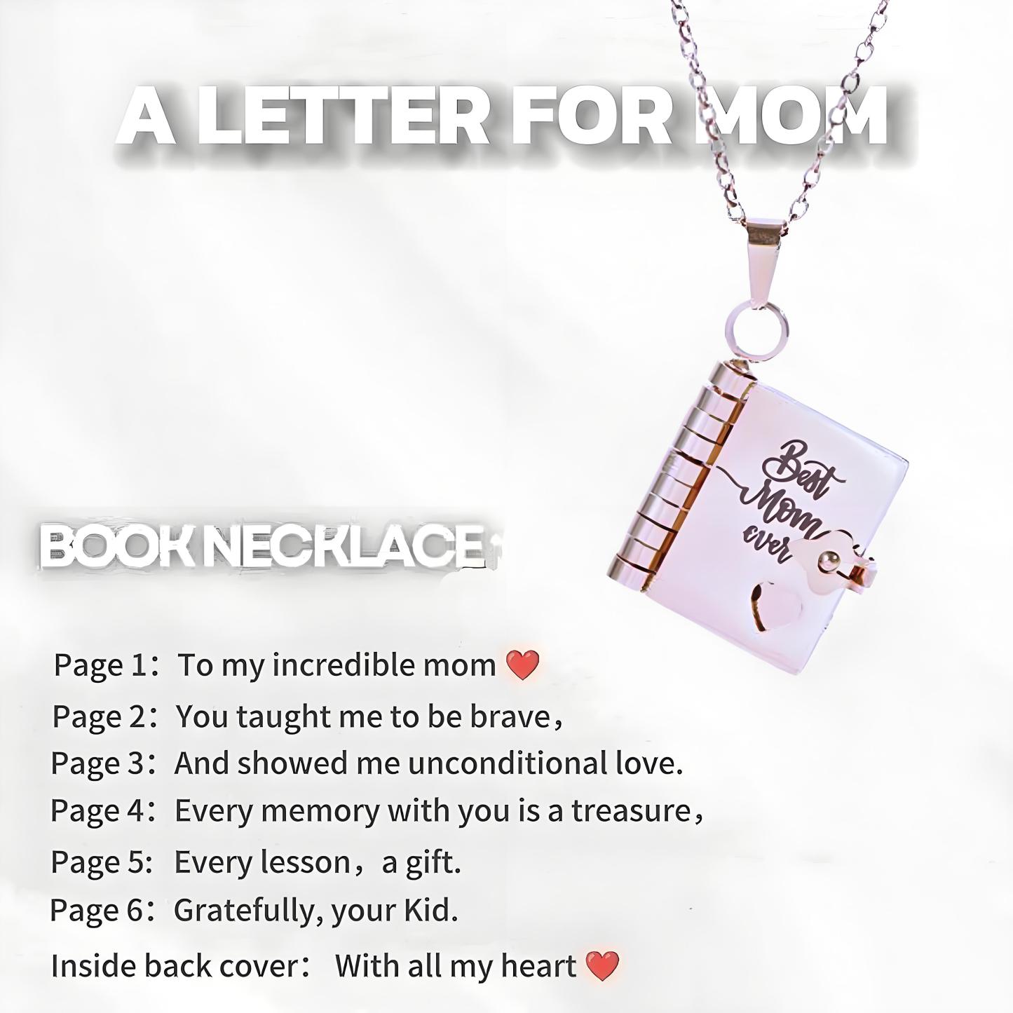 🌈60% discount🔥The Most Beautiful Chapter Book Necklace