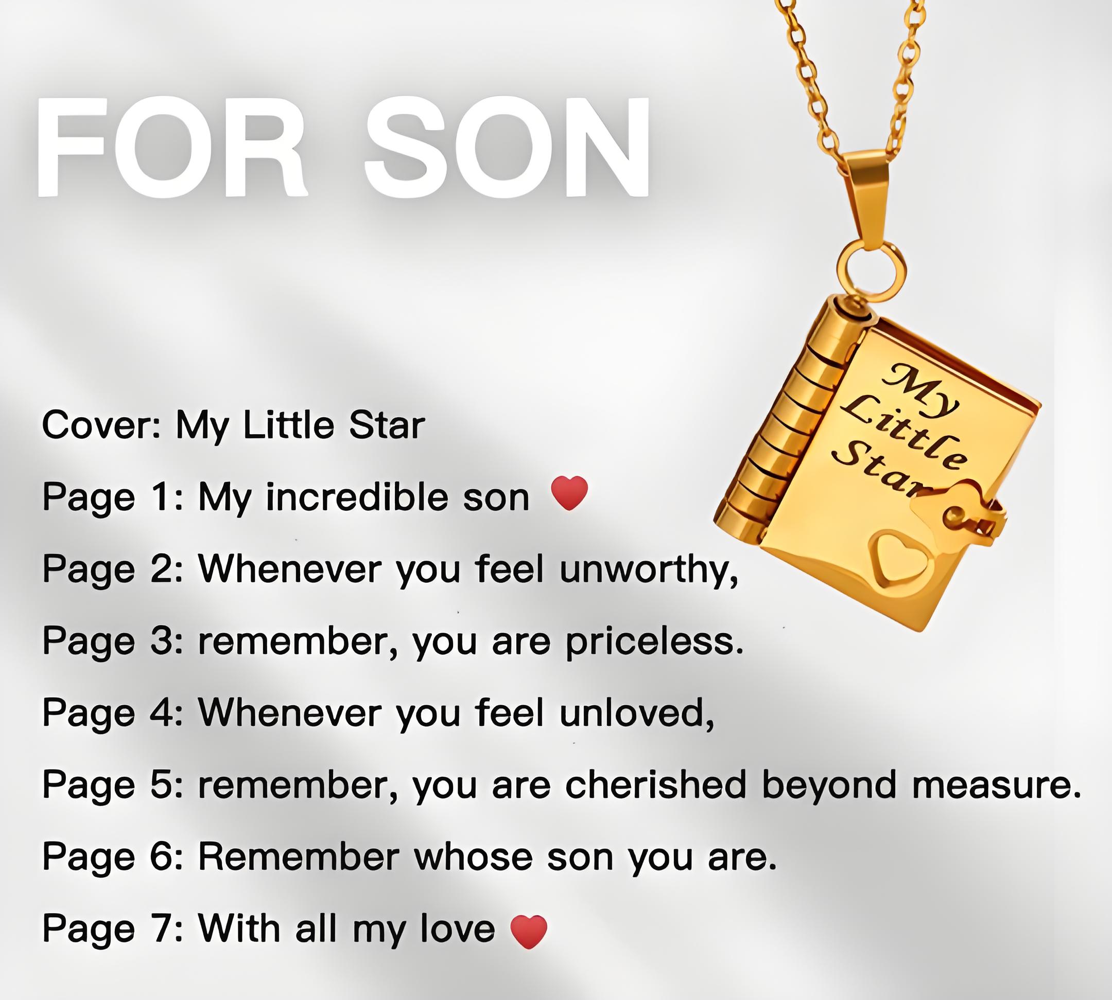 🌈60% discount🔥The Most Beautiful Chapter Book Necklace