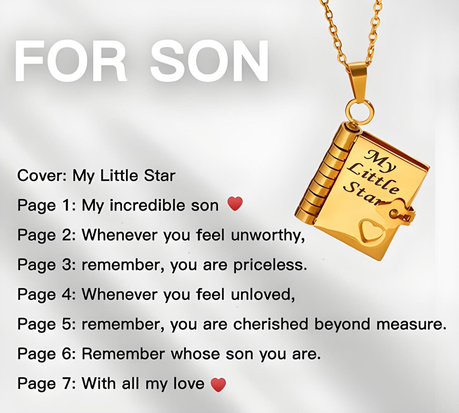 🌈60% discount🔥The Most Beautiful Chapter Book Necklace