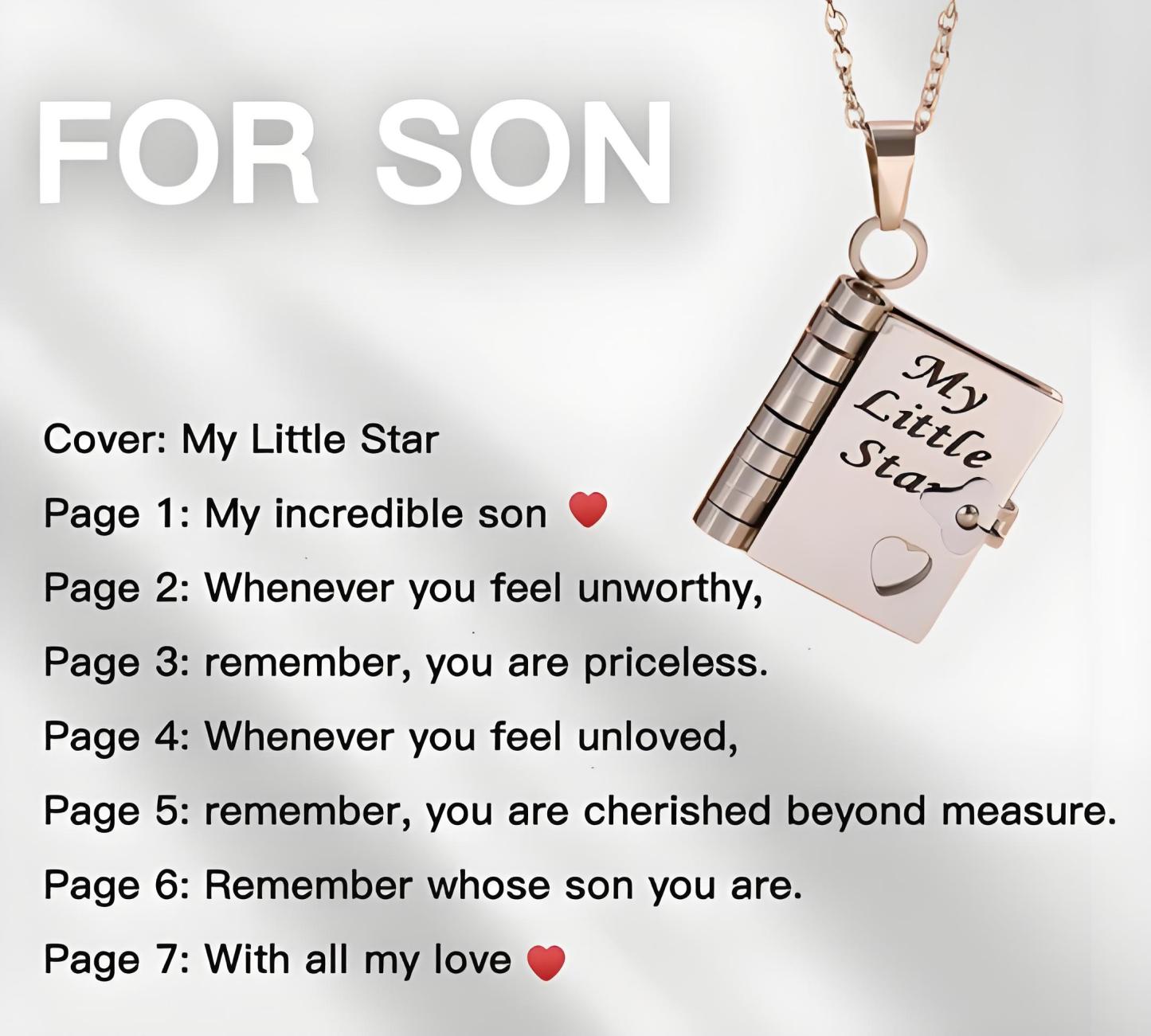 🌈60% discount🔥The Most Beautiful Chapter Book Necklace