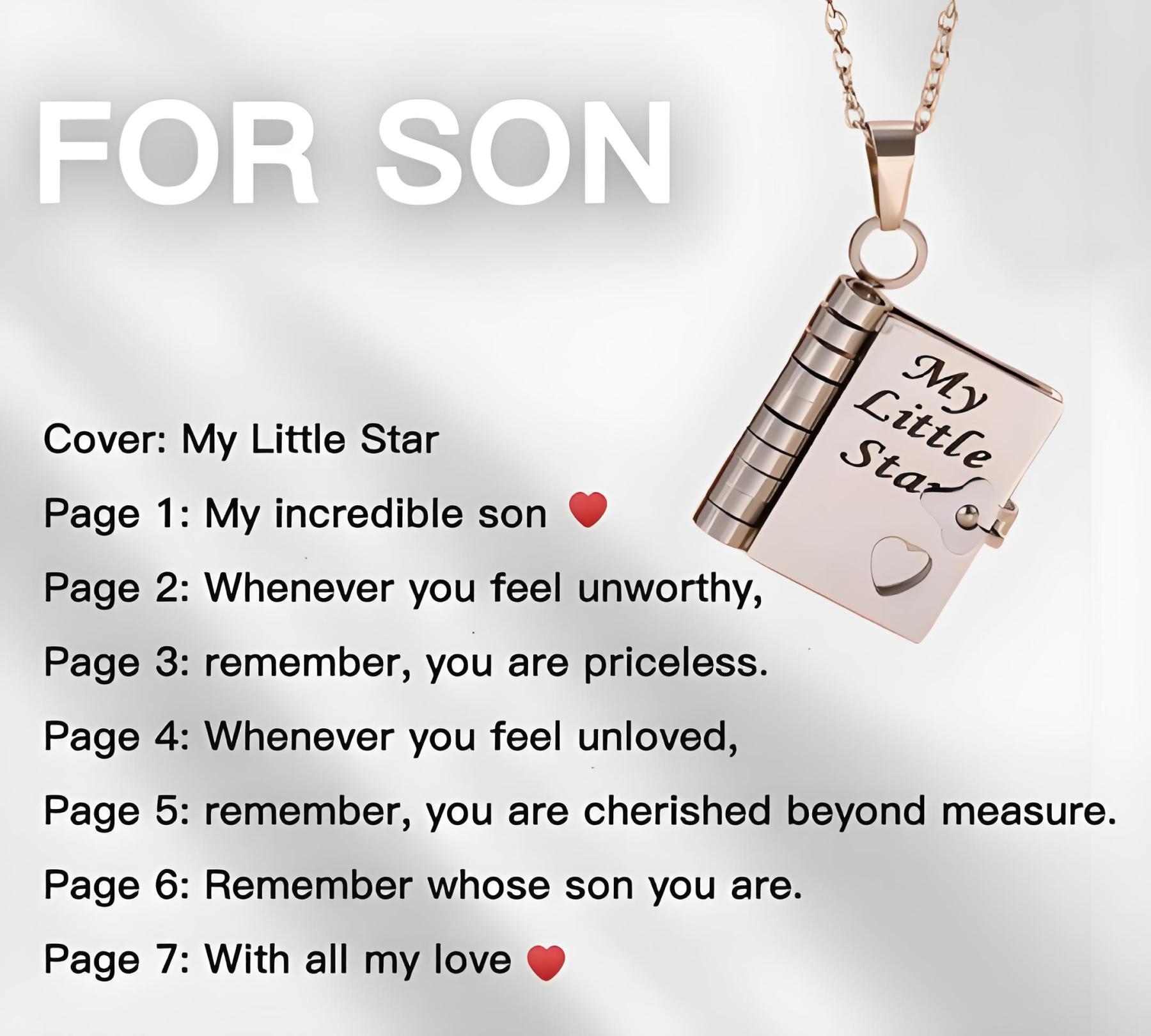 🌈60% discount🔥The Most Beautiful Chapter Book Necklace