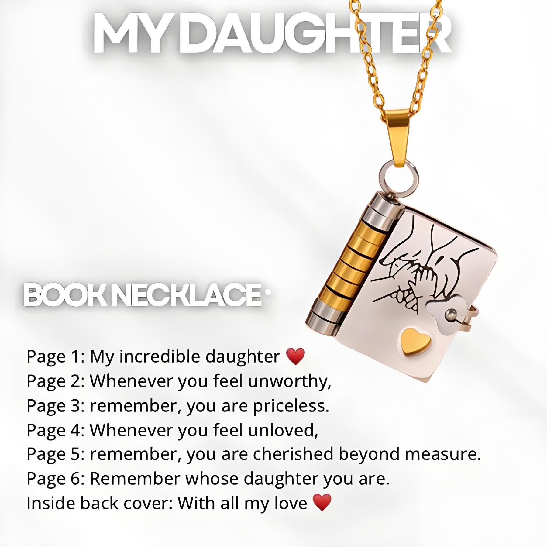 🌈60% discount🔥The Most Beautiful Chapter Book Necklace