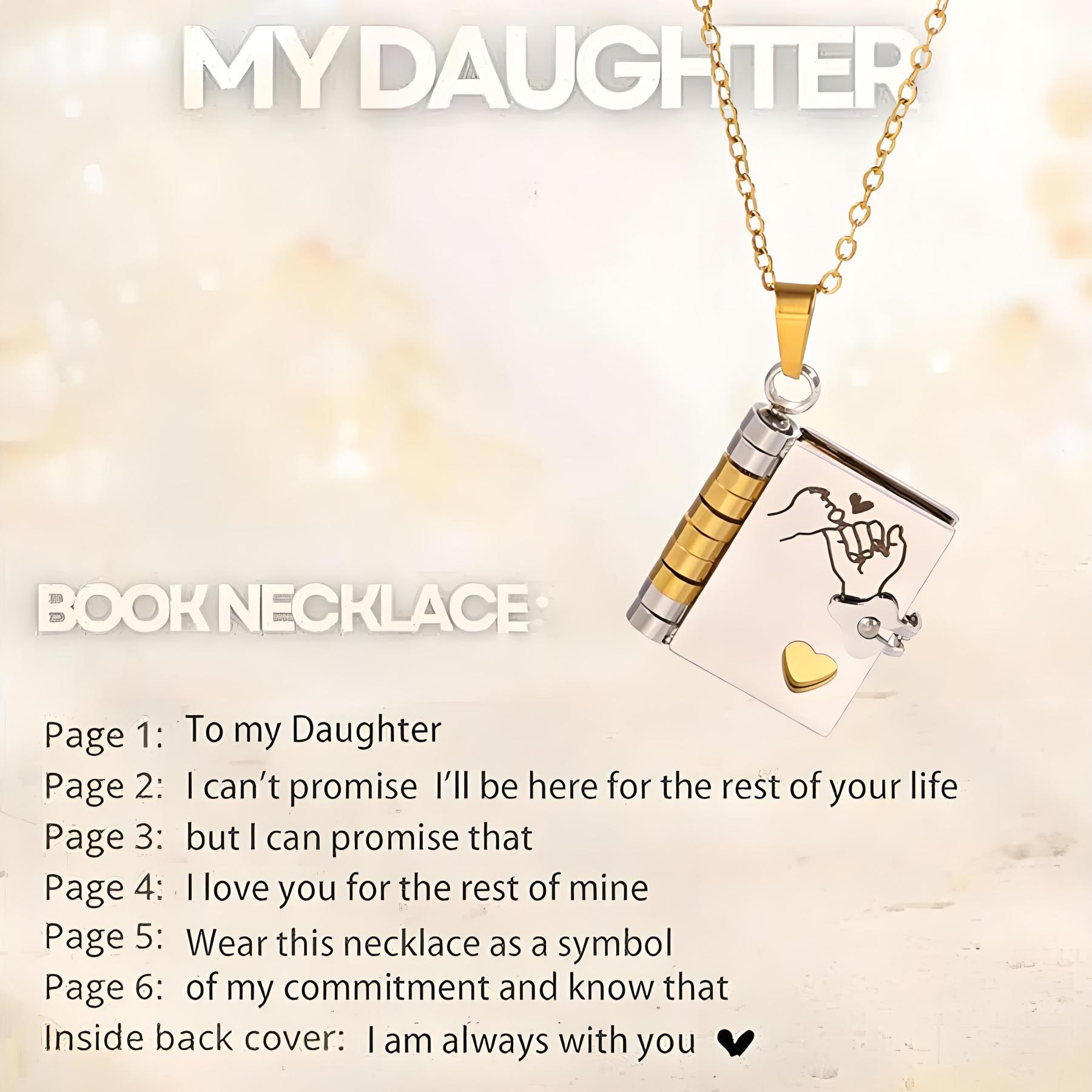 🌈60% discount🔥The Most Beautiful Chapter Book Necklace