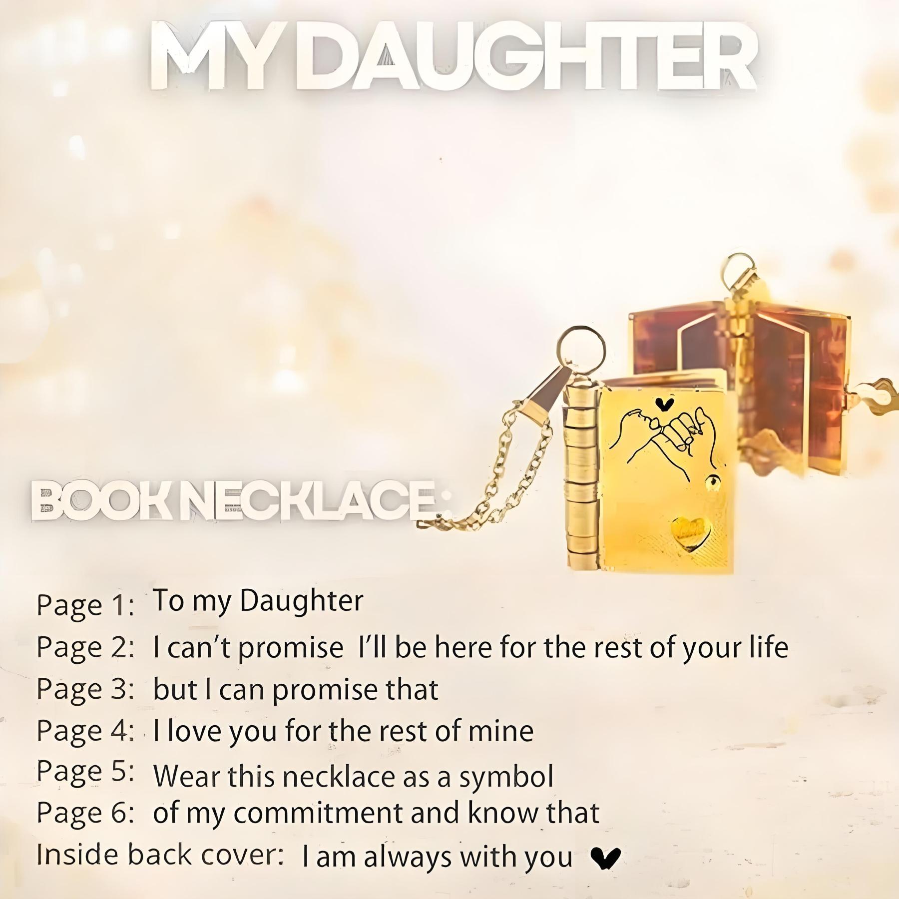 🌈60% discount🔥The Most Beautiful Chapter Book Necklace