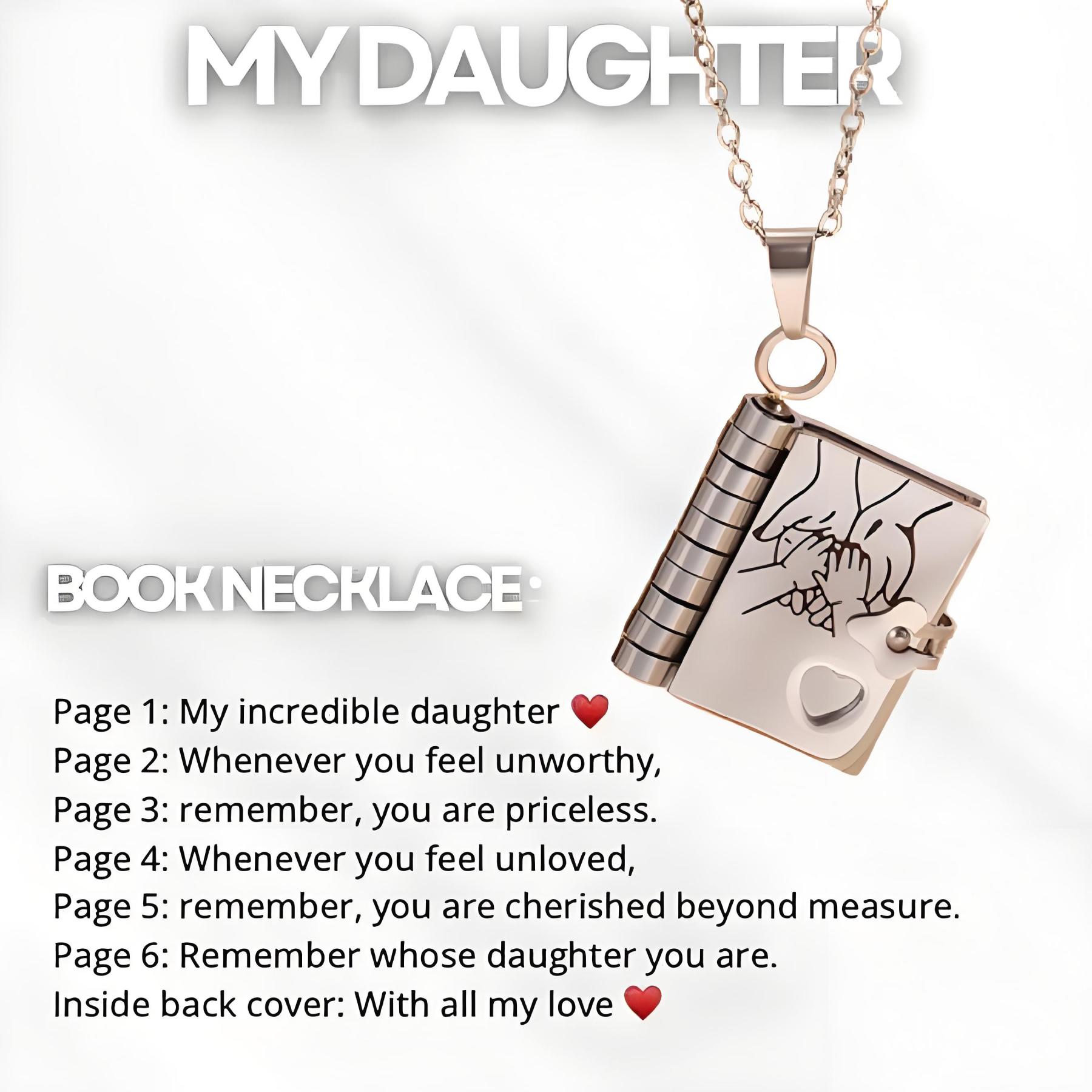 🌈60% discount🔥The Most Beautiful Chapter Book Necklace