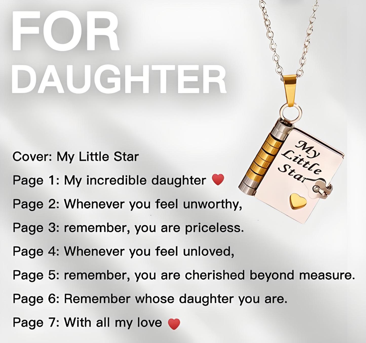 🌈60% discount🔥The Most Beautiful Chapter Book Necklace