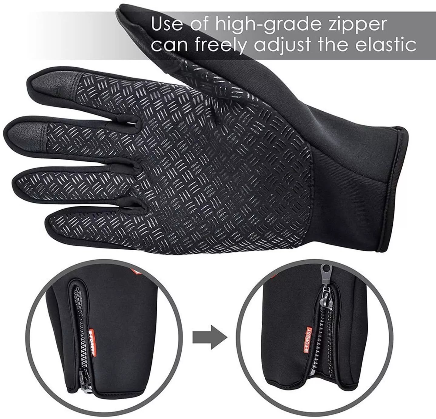 🏆Ultimate Waterproof & Windproof Thermal Non-Slip Gloves