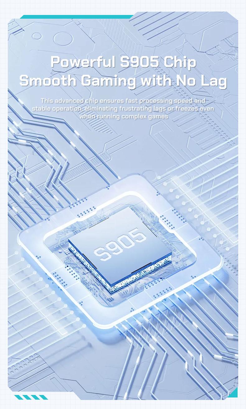 Retro gaming console stick, nostalgic gaming experience, dual 2.4G wireless controllers, plug-and-play TV game stick.