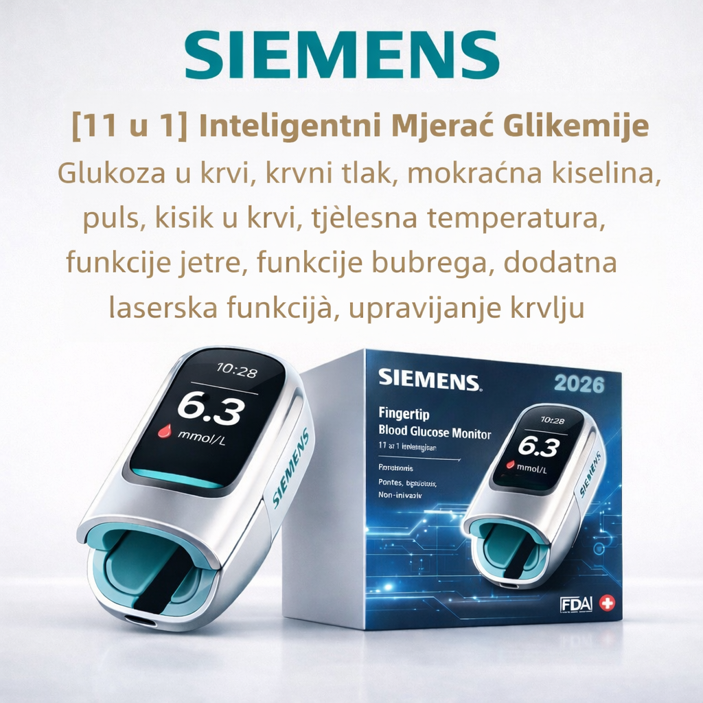 🔥 Dosta igala i boli! | Siemens™ neinvazivni glukometar – jednostavna i precizna kontrola glukoze u krvi, gdje god se nalazite 🔥