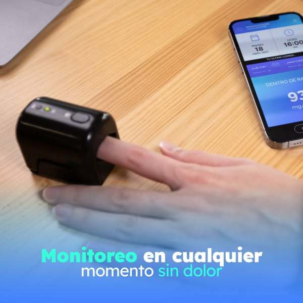 GLUCUBE - El glucómetro SIN DOLOR