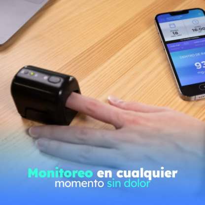 GLUCUBE - El glucómetro SIN DOLOR