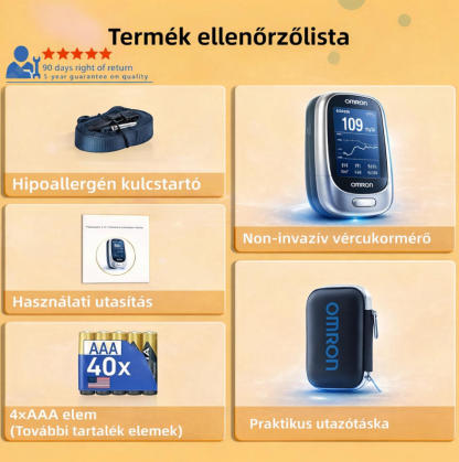 2026 Omron™ bemutatja az újonnan piacra dobott non-invazív okos vércukormérőt 🔥