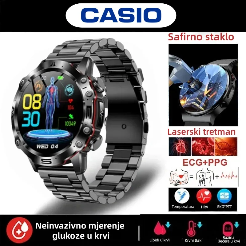 CASIO-jeva prekretnica u 2026.: Prvi pametni sat sposoban "čitati" podatke o vašem tijelu