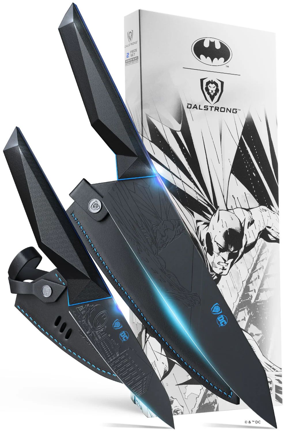 Objevte novou dimenzi vaření ve tmě: 2 dílná sada BATMAN™ Shadow Black Edition