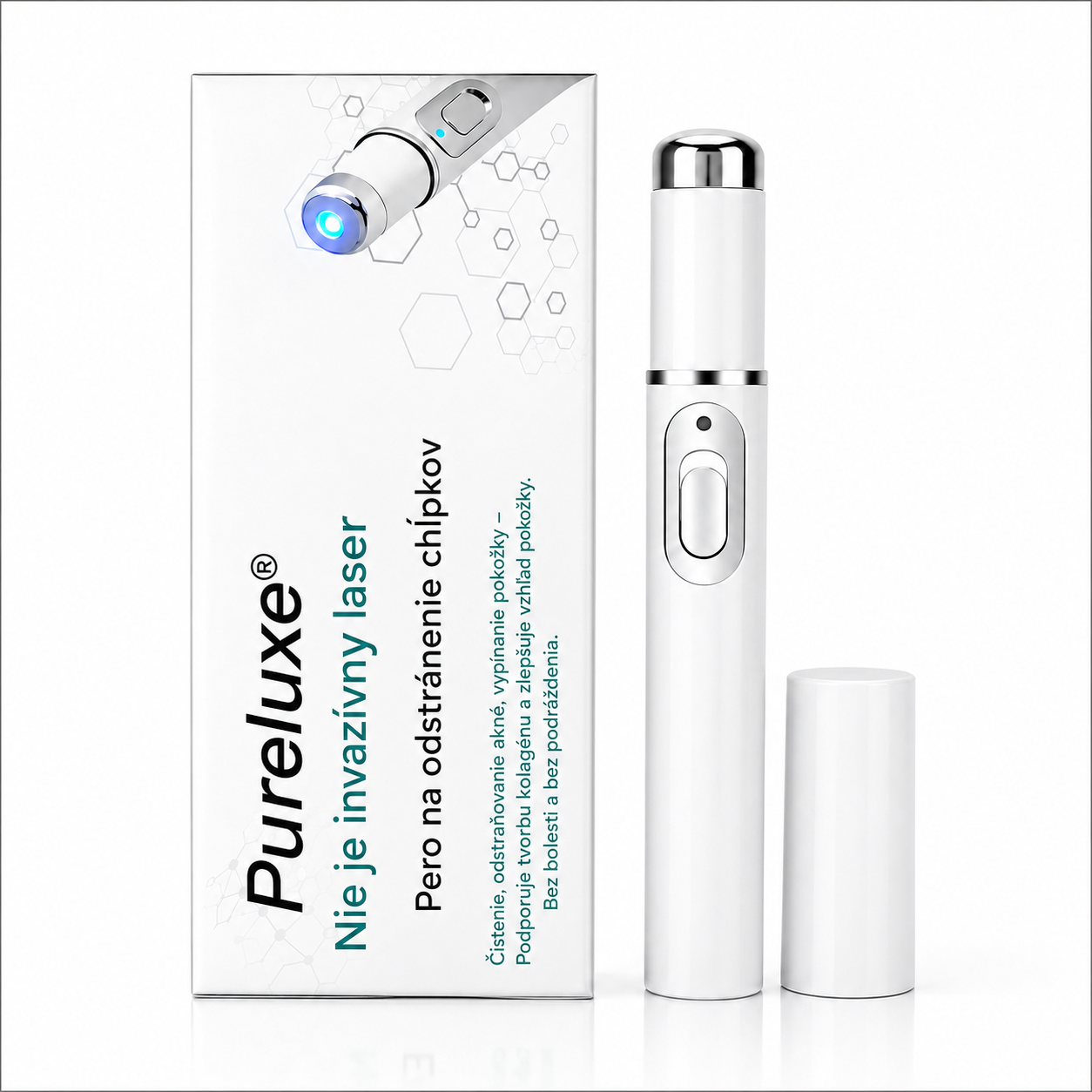 Pureluxo® laserové pero na neinvazívne odstránenie znamienok a bradavíc✨