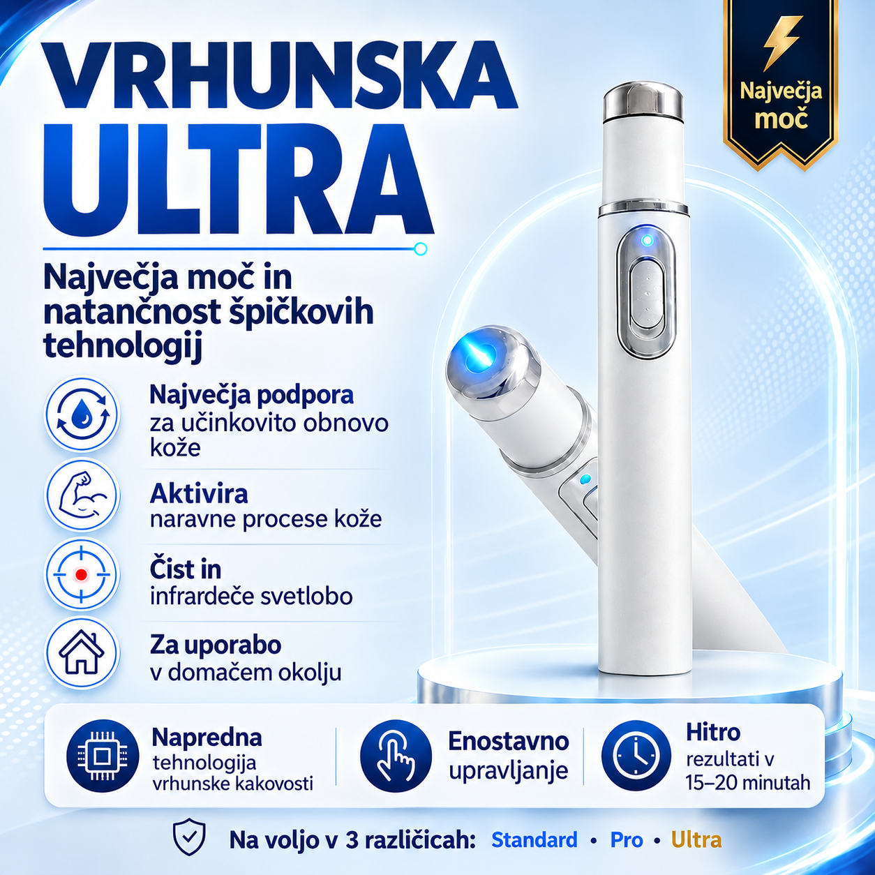 ⚡ Pokročilá rázová vlnová terapie podporuje mužské sexuální zdraví 💪 a pomáhá zmírnit bolesti svalů, kloubů a šlach 🦵