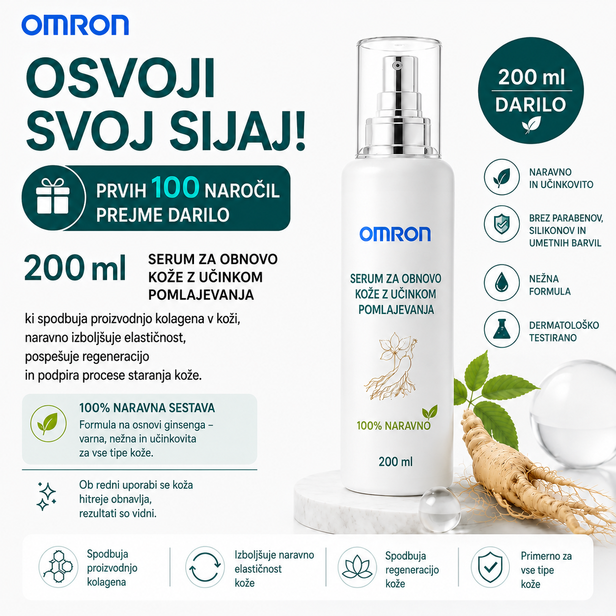 Omron™ 2026 večnamensko pero za nego kože nove generacije – profesionalna rešitev za odstranjevanje materinih znamenj in kožnih madežev na celem telesu. Neinvazivna, neboleča tehnologija za čistejšo in bolj gladko kožo, zasnovana za domačo uporabo, brez b