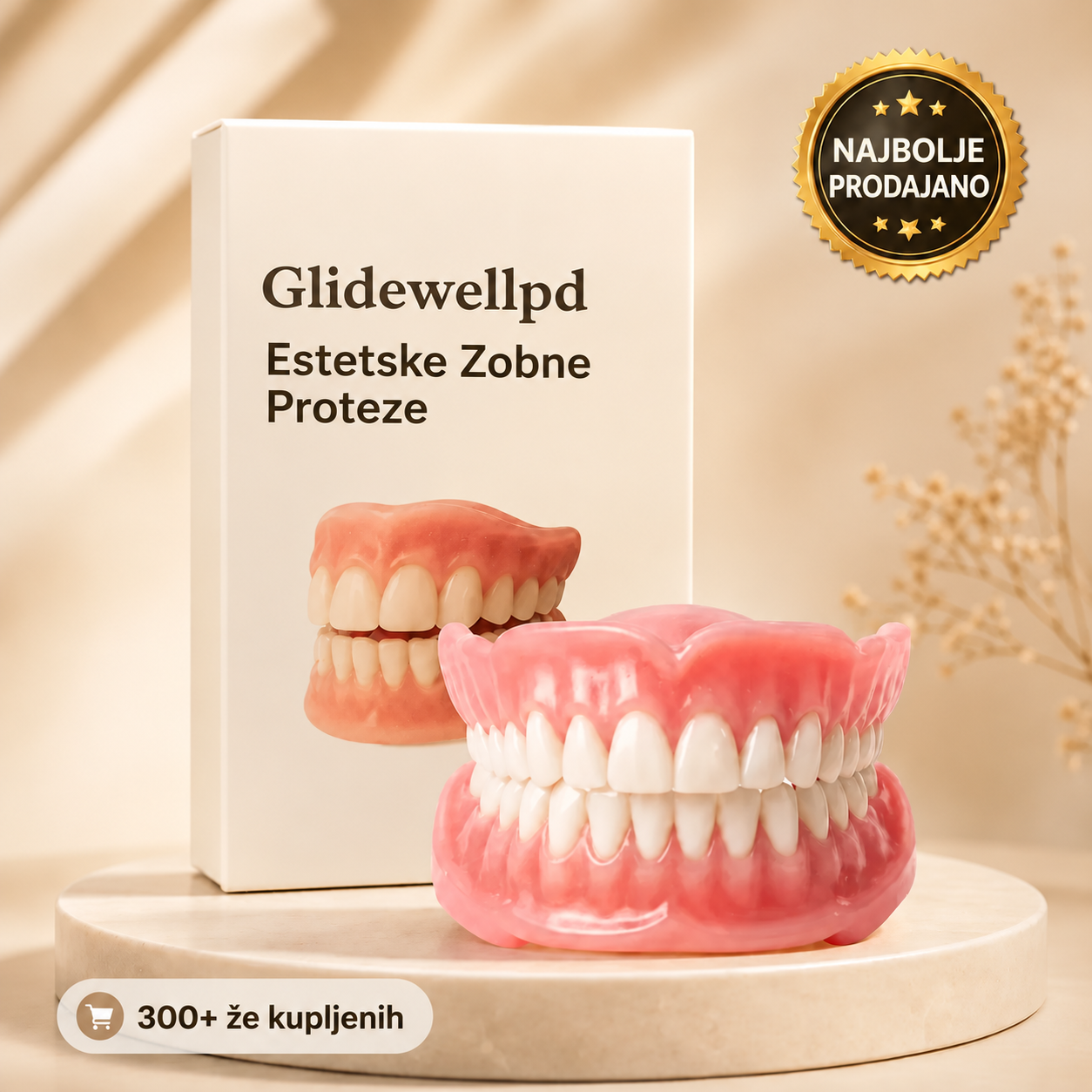 PREMIUM KRITJE ZA CELOTNE ZOBNE PROTEZE