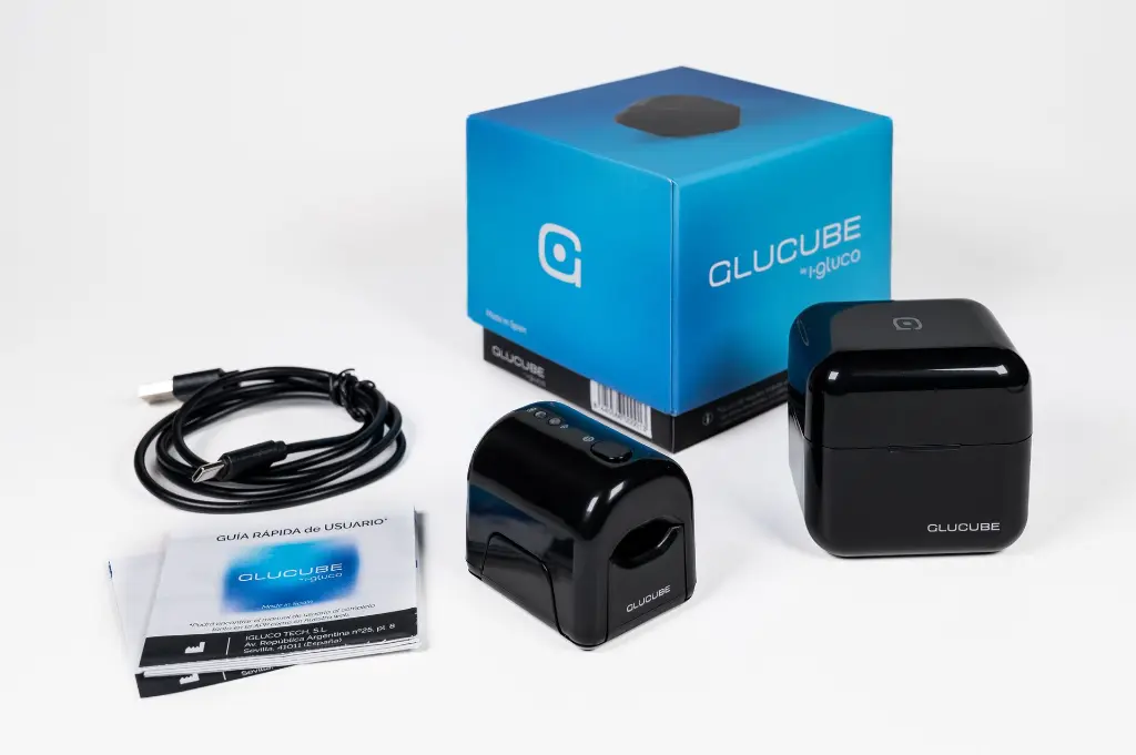GLUCUBE - El glucómetro SIN DOLOR