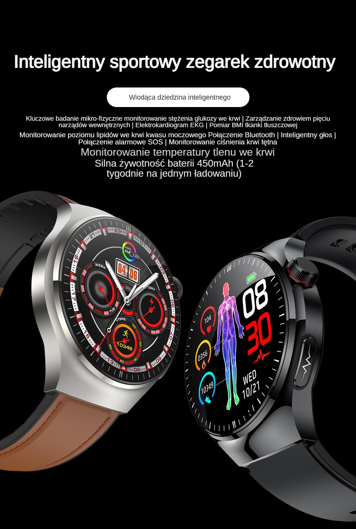 Transgraniczny nowy inteligentny zegarek GT3 MAX Połączenie Bluetooth AI głos Inteligentny zegarek sportowy z bransoletką i NFC