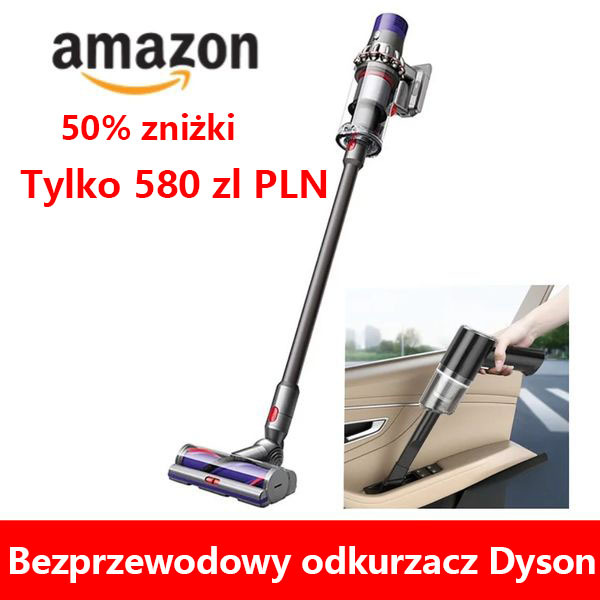 Importowany bezprzewodowy odkurzacz Dyson, 3-letnia globalna gwarancja