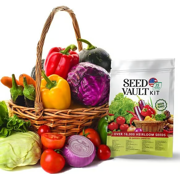 🥒🍅 Комплект за зеленчукови семена – 35 различни вида